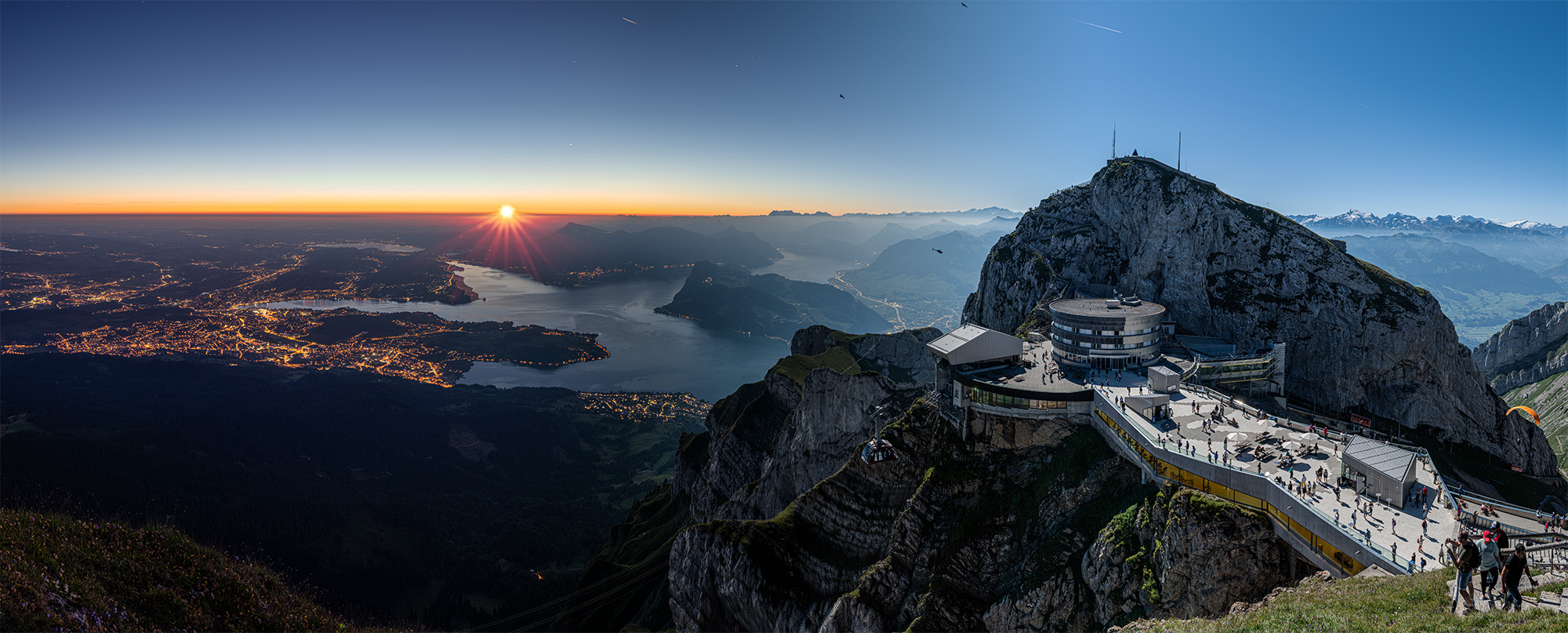 Timelapse Pilatus, Lucernce, Switzerland