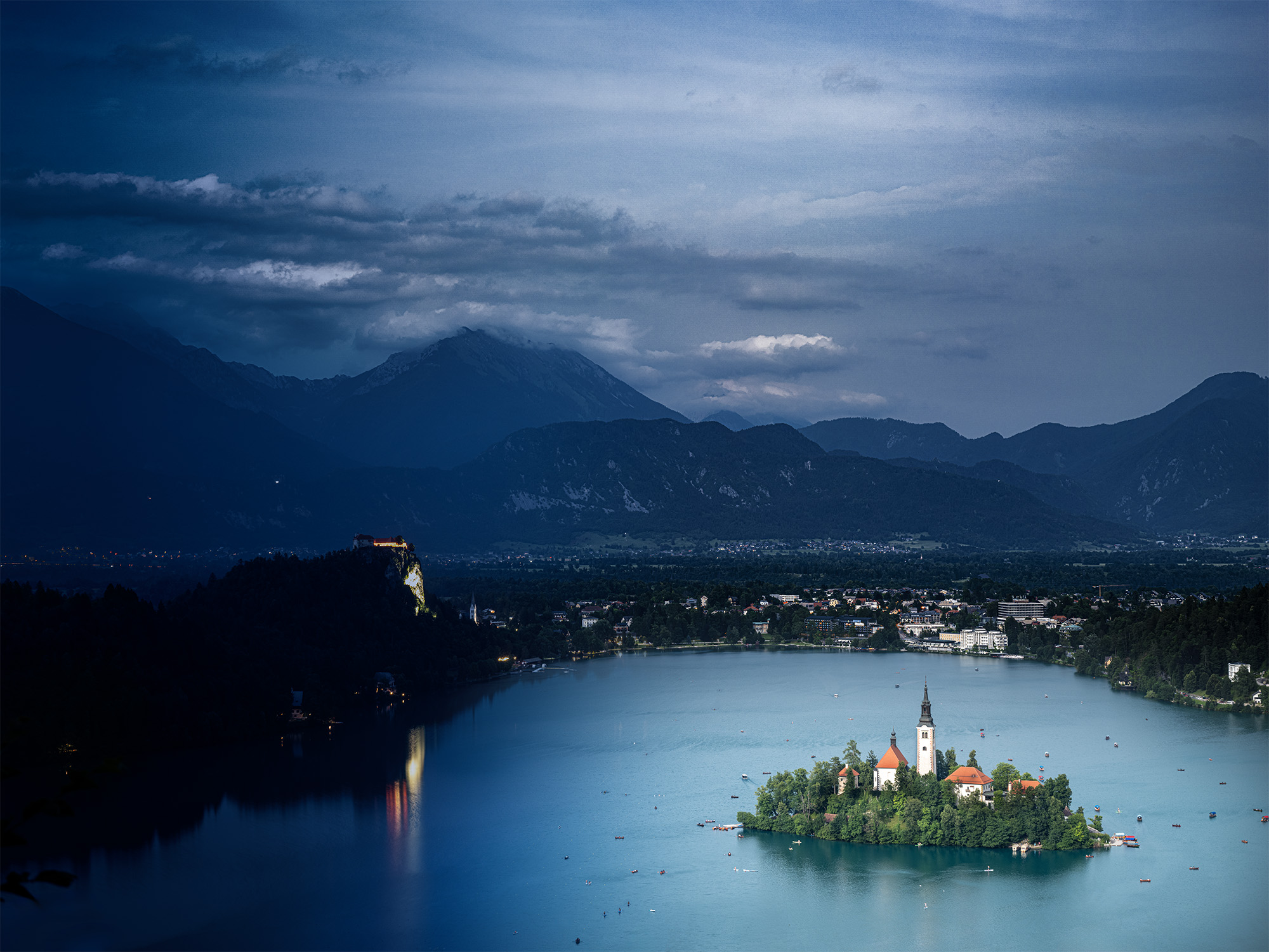 Timelapse Bled, Slovenia