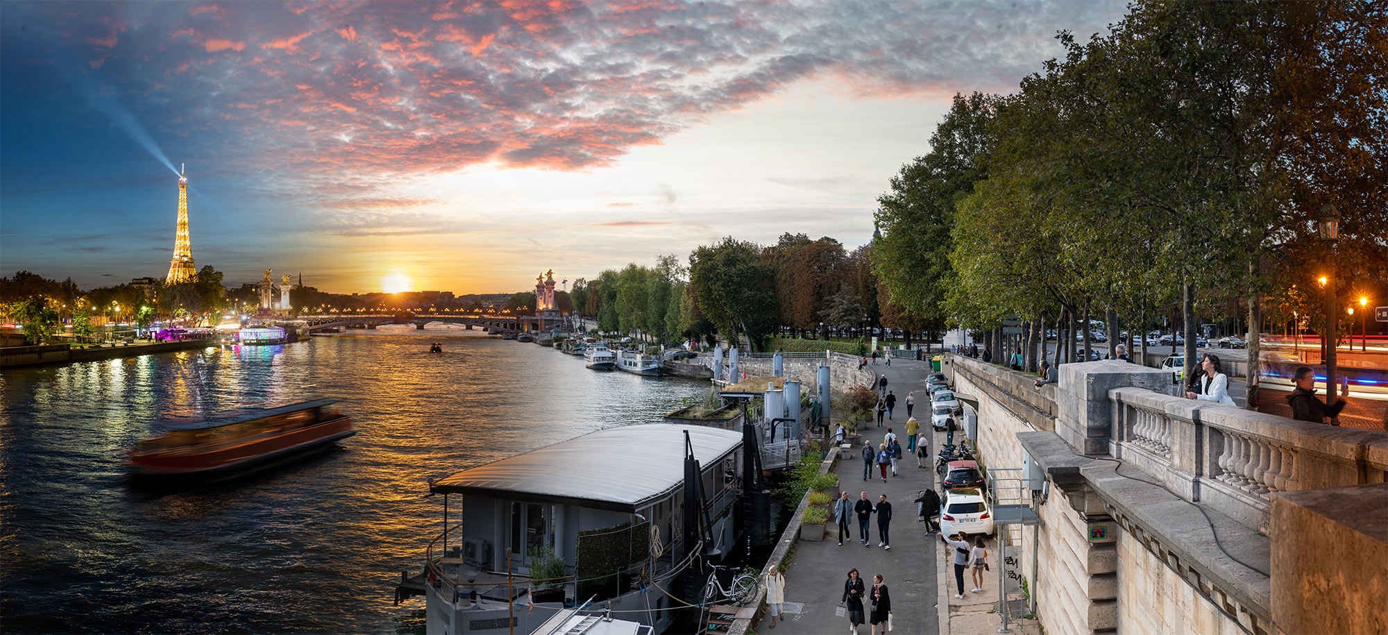 Timelapse Paris, France