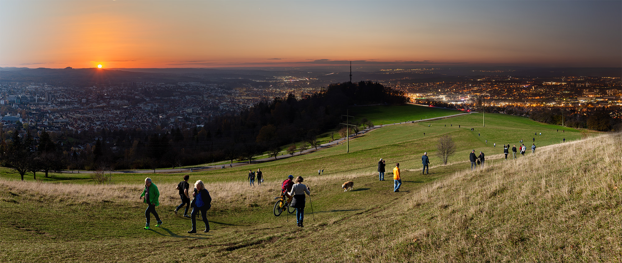 Timelapse Achalm, Reutlingen, Germany