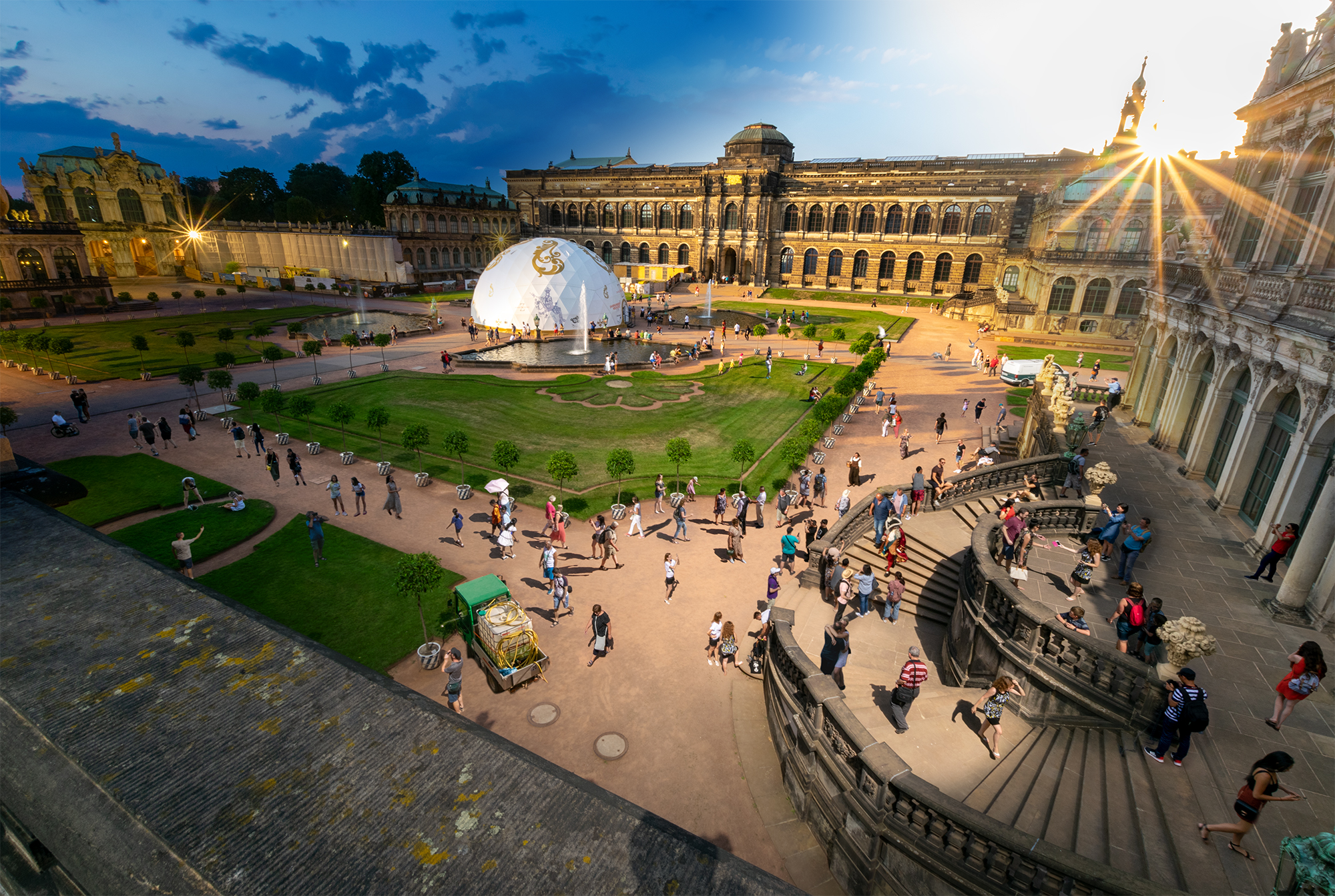 Timelapse Dresden, Germany