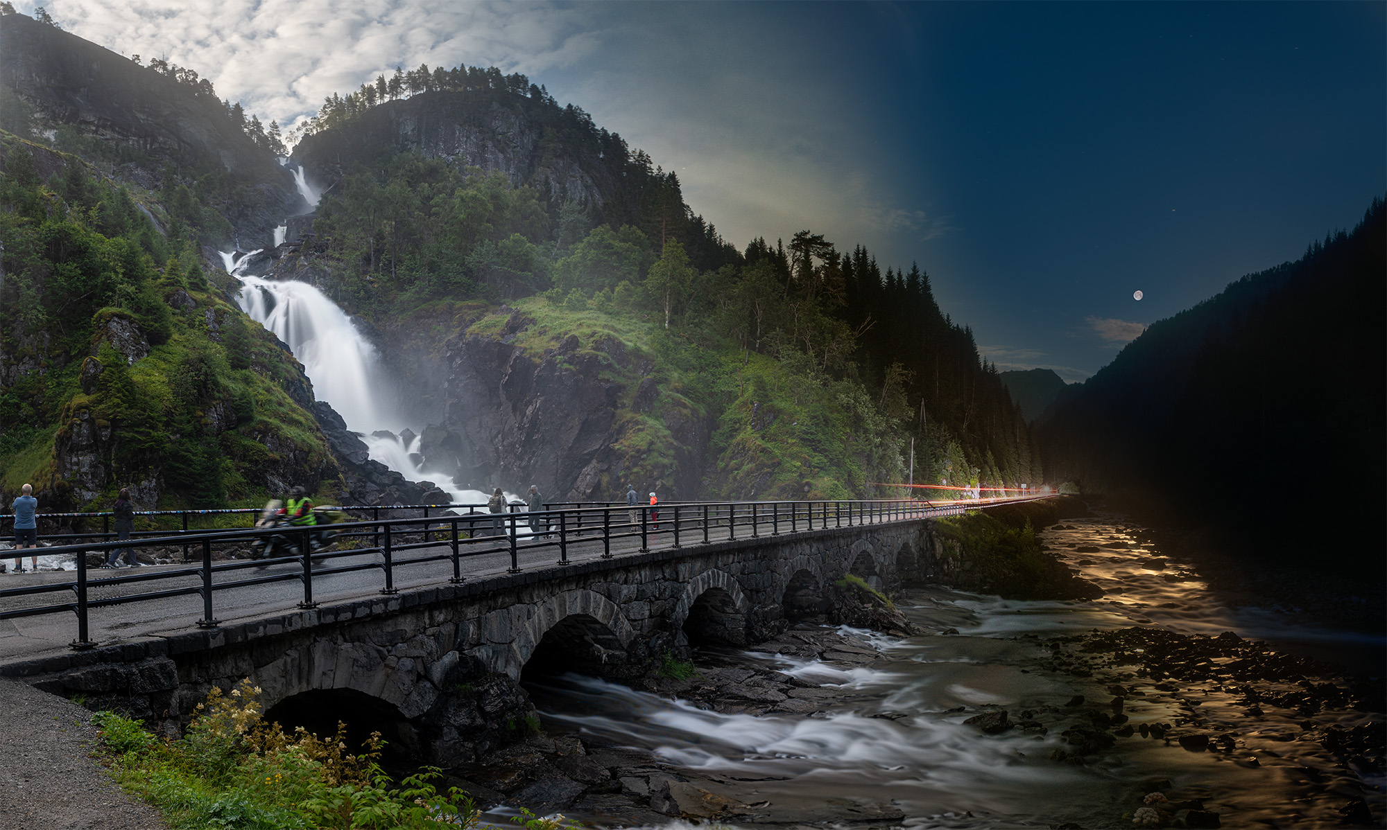 Timelapse Latefossen, Norway