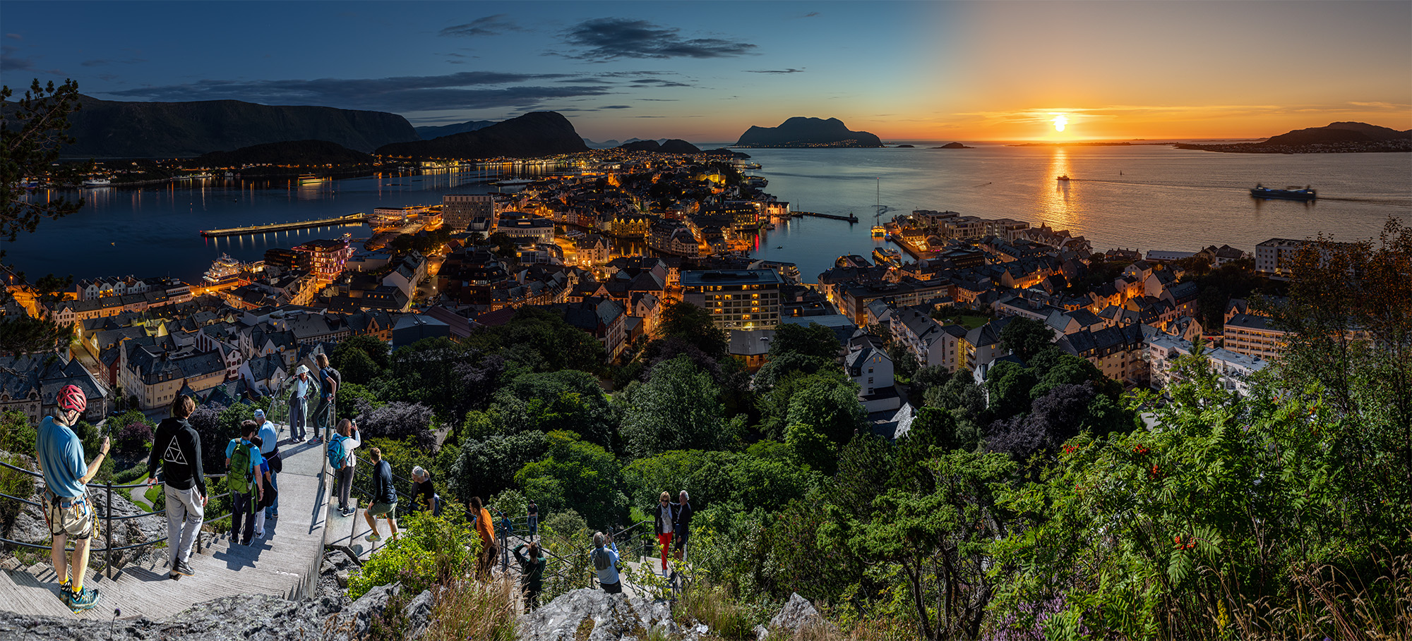 Timelapse Ålesund, Norway