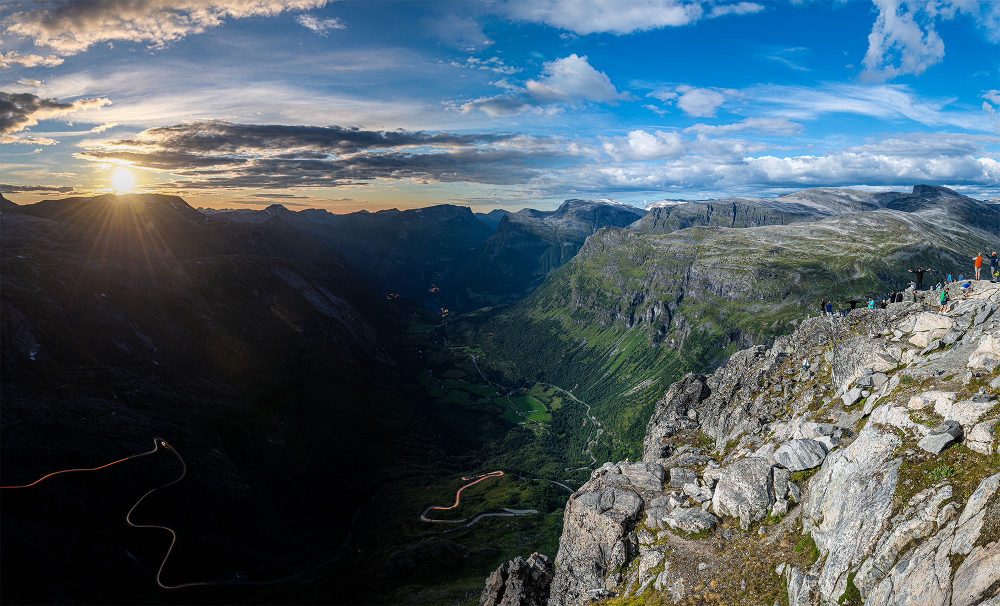 Timelapse Geirangerfjord, Norway