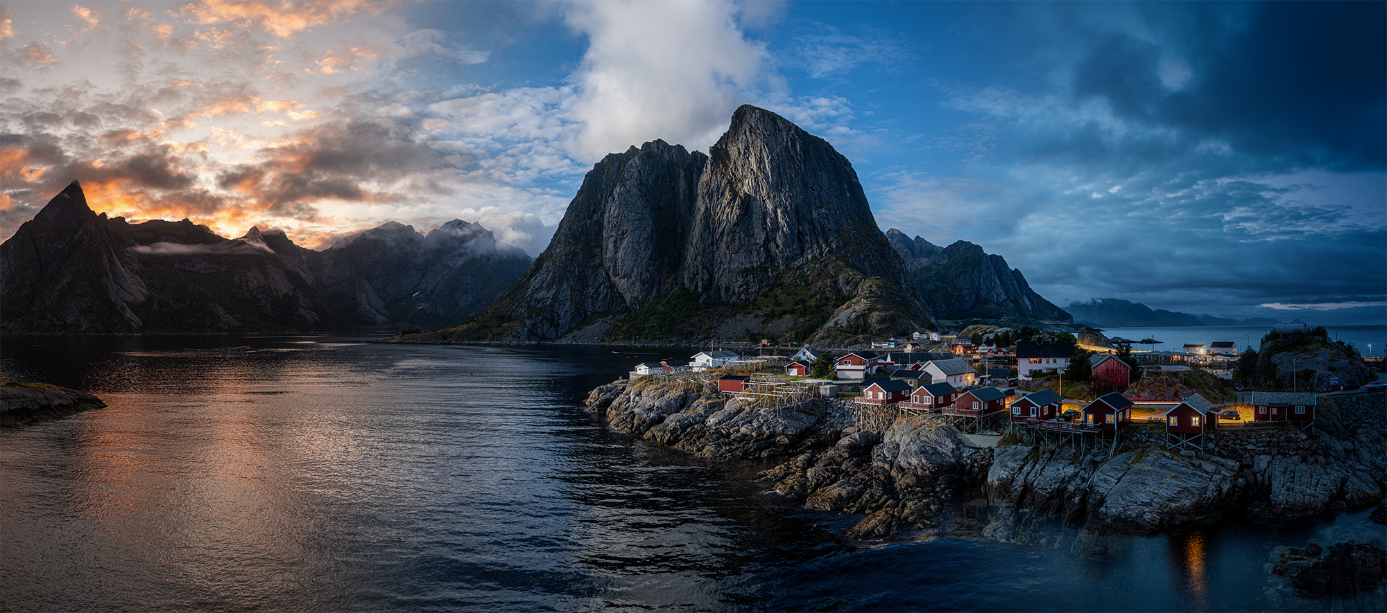 Timelapse Hamnøy, Lofoten, Norway