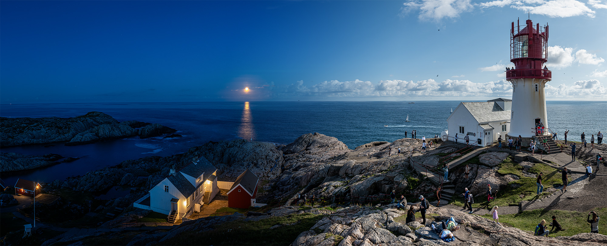 Timelapse Lindesnes fyr, Norway