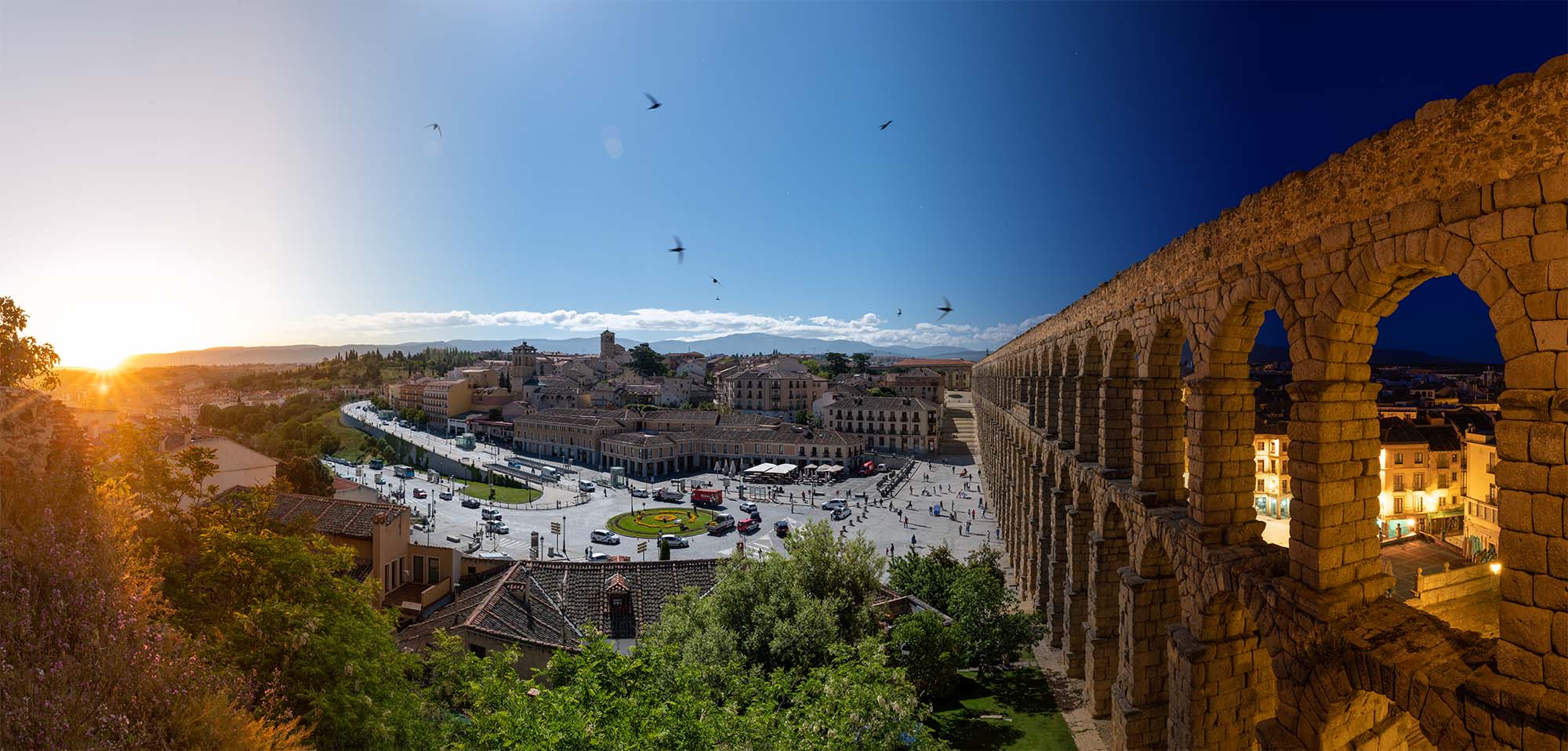 Timelapse Segovia, Spain